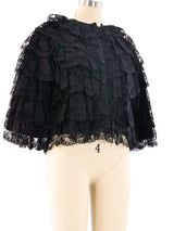 Scott Barrie Tiered Lace Jacket Jacket arcadeshops.com