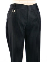 Gucci Pinstripe Trousers Bottom arcadeshops.com