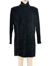 Janice Wainwright Velvet Burnout Dress Dress arcadeshops.com
