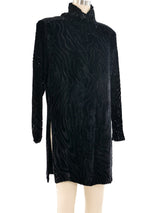 Janice Wainwright Velvet Burnout Dress Dress arcadeshops.com
