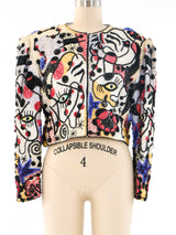 Kandinsky Inspired Sequin Jacket Jacket arcadeshops.com