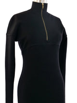 Alaia Rib Knit Mini Dress Dress arcadeshops.com