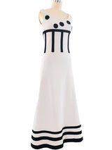 Louis Feraud Geometric Applique Dress Dress arcadeshops.com