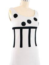 Louis Feraud Geometric Applique Dress Dress arcadeshops.com