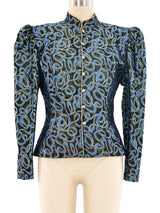 Guy Laroche Metallic Ribbon Jacket Jacket arcadeshops.com