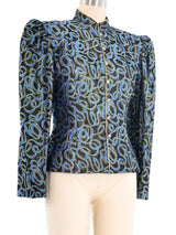 Guy Laroche Metallic Ribbon Jacket Jacket arcadeshops.com