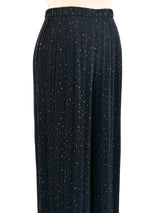 Jeanne Marc Pleated Palazzo Pant Bottom arcadeshops.com