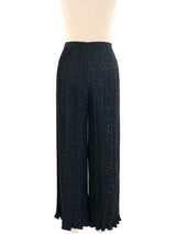 Jeanne Marc Pleated Palazzo Pant Bottom arcadeshops.com