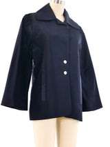 Isabel Toledo Silk Button Front Jacket Jacket arcadeshops.com