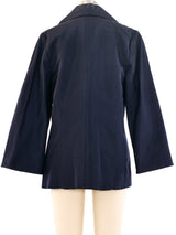 Isabel Toledo Silk Button Front Jacket Jacket arcadeshops.com