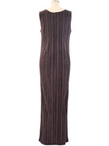 Issey Miyake Pleated Tank Maxi Dress Dress arcadeshops.com