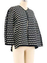 Yeohlee Metallic Stripe Patterned Jacket Jacket arcadeshops.com