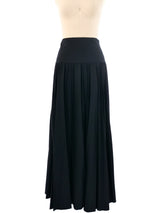 Miguel Adrover Pleated Wool Skirt Bottom arcadeshops.com