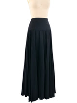 Miguel Adrover Pleated Wool Skirt Bottom arcadeshops.com