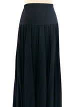 Miguel Adrover Pleated Wool Skirt Bottom arcadeshops.com