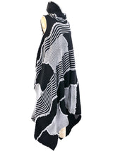 Issey Miyake Asymmetrical Pleated Knit Dress Dress arcadeshops.com