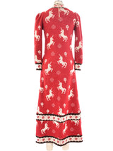 1970's Unicorn Sweater Dress Dress arcadeshops.com