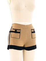Fendi Trompe L'oeil Knit Shorts Bottom arcadeshops.com