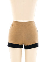 Fendi Trompe L'oeil Knit Shorts Bottom arcadeshops.com