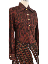 Roberta di Camerino Mixed Print Jersey Dress Dress arcadeshops.com