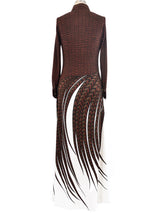 Roberta di Camerino Mixed Print Jersey Dress Dress arcadeshops.com