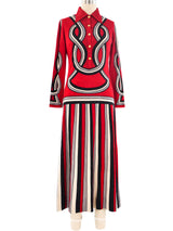 Roberta di Camerino Trompe L'oeil Printed Dress Dress arcadeshops.com