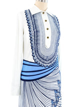 Roberta di Camerino Trompe L'oeil Printed Jersey Dress Dress arcadeshops.com