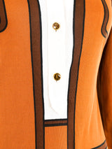 Roberta di Camerino Trompe L'oeil Printed Jersey Dress Dress arcadeshops.com