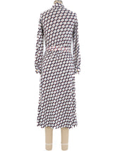 Roberta di Camerino Chain Print Jersey Dress Dress arcadeshops.com