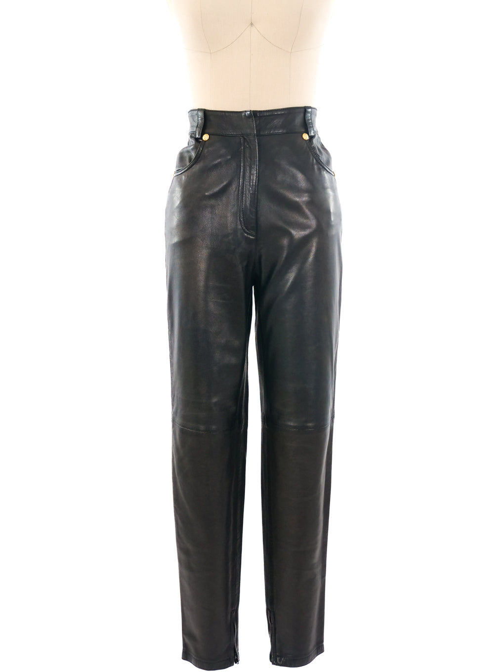 Gianni Versace Leather Pant