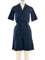 1969 Yves Saint Laurent Safari Romper Jumpsuit arcadeshops.com