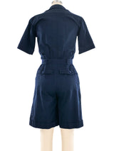 1969 Yves Saint Laurent Safari Romper Jumpsuit arcadeshops.com