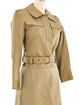 1969 Yves Saint Laurent Safari Skirt Ensemble Suit arcadeshops.com