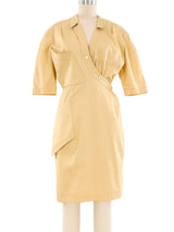 Thierry Mugler Asymmetrical Wrap Dress Dress arcadeshops.com