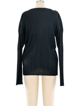 Issey Miyake Plisse Pleated Top Top arcadeshops.com