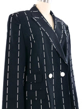 Gianfranco Ferre Embroidered Blazer Jacket arcadeshops.com
