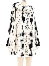 Gianfranco Ferre Cowl Neck Fur Sweater Top arcadeshops.com