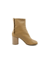Maison Margiela Tan Leather Tabi Boots, 38.5 Accessory arcadeshops.com