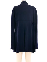 Karl Lagerfeld Double Breasted Navy Blazer Jacket arcadeshops.com