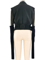 Plein Sud Deconstructed Cropped Jacket Jacket arcadeshops.com
