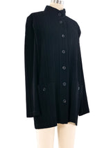 Issey Miyake Plisse Longline Jacket Jacket arcadeshops.com