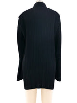 Issey Miyake Plisse Longline Jacket Jacket arcadeshops.com