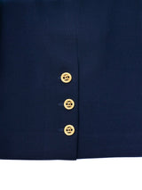 Chanel Navy Wool Skirt Bottom arcadeshops.com