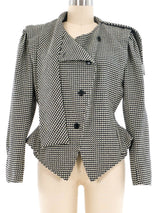 Ungaro Houndstooth Cropped Jacket Jacket arcadeshops.com