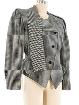 Ungaro Houndstooth Cropped Jacket Jacket arcadeshops.com