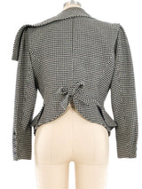 Ungaro Houndstooth Cropped Jacket Jacket arcadeshops.com