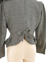 Ungaro Houndstooth Cropped Jacket Jacket arcadeshops.com