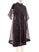 Pauline Trigere Printed Silk Ensemble Suit arcadeshops.com