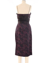 Pauline Trigere Printed Silk Ensemble Suit arcadeshops.com