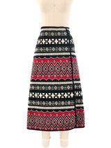 Anne Klein Embroidered Wrap Skirt Bottom arcadeshops.com